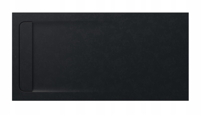 ROCA AQUOS SPRCHOVÝ ZÁSOBNÍK STONEX 160x80 cm ČIERNY