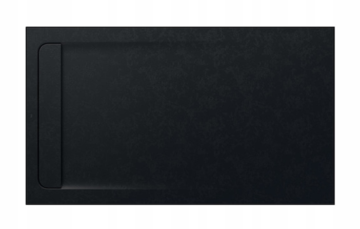 ROCA AQUOS SPRCHOVÝ ZÁSOBNÍK STONEX 160x90 cm ČIERNY