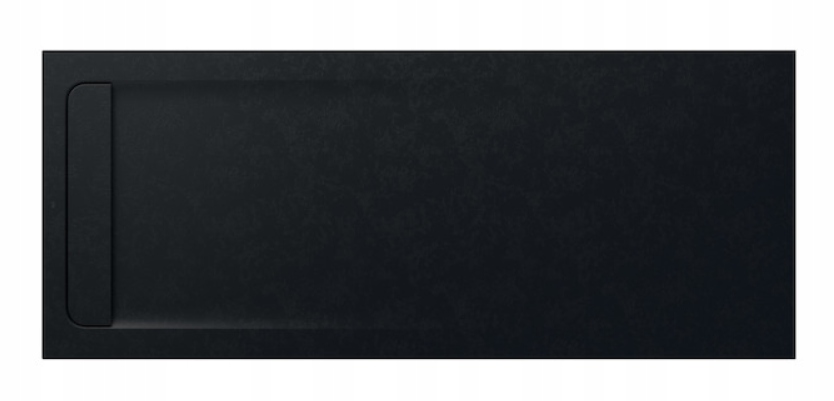 ROCA AQUOS SPRCHOVÝ ZÁSOBNÍK STONEX 200x80 cm ČIERNY