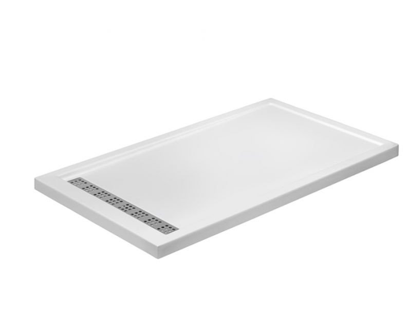 obdĺžniková sprchová vanička 80 x 140 x 5,5, nízka + sifón