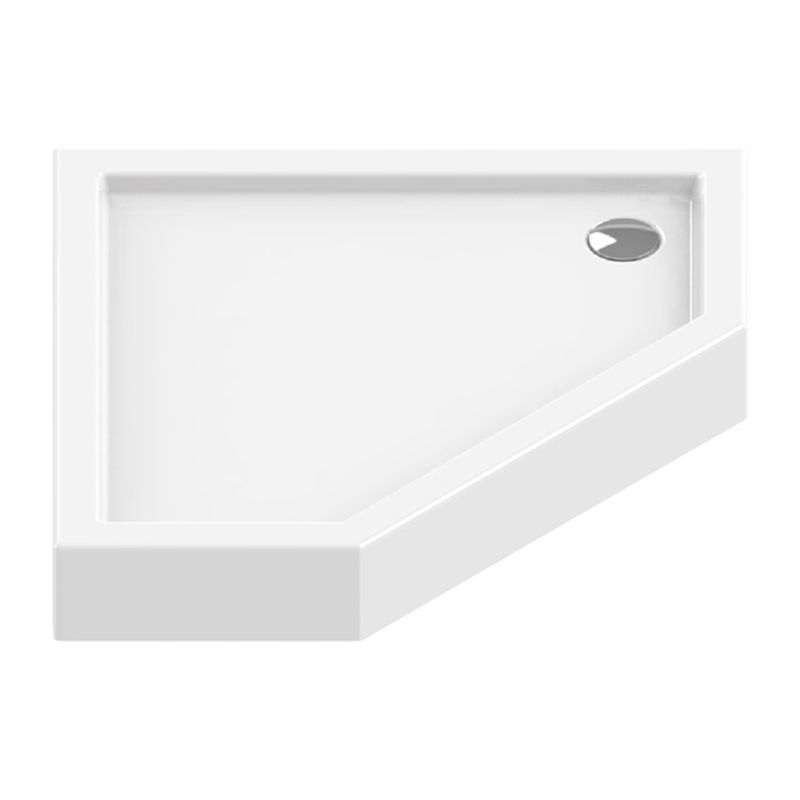 Šesťhranný sprchový žľab 90x90 cm BIELY NOVÝ TREND