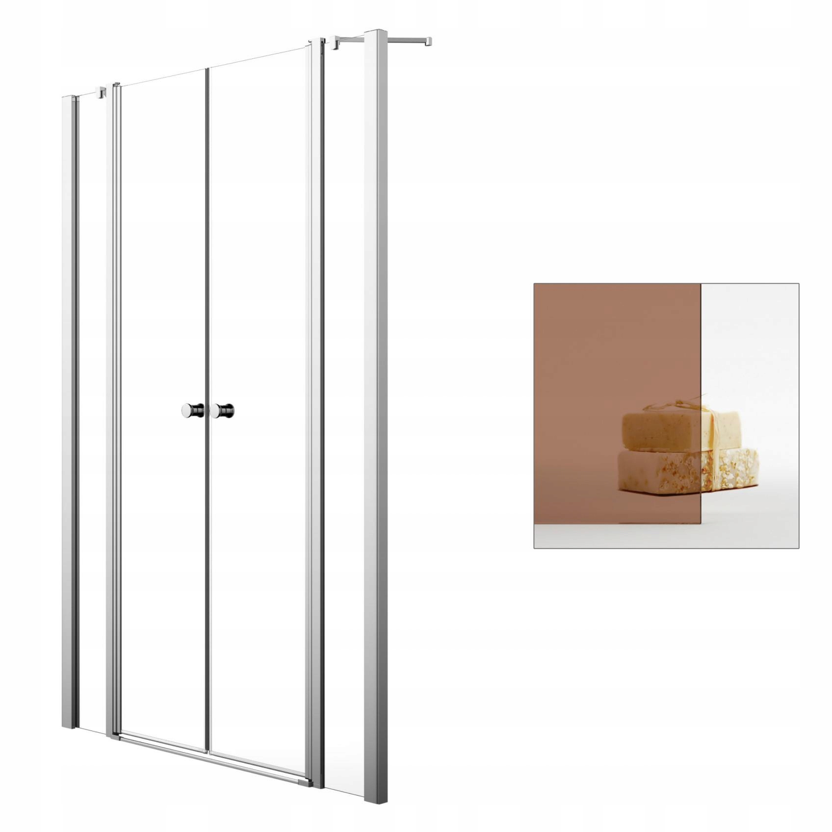 Sprchové dvere - Eos II DWD 150 dvere do sprchy hnedé
