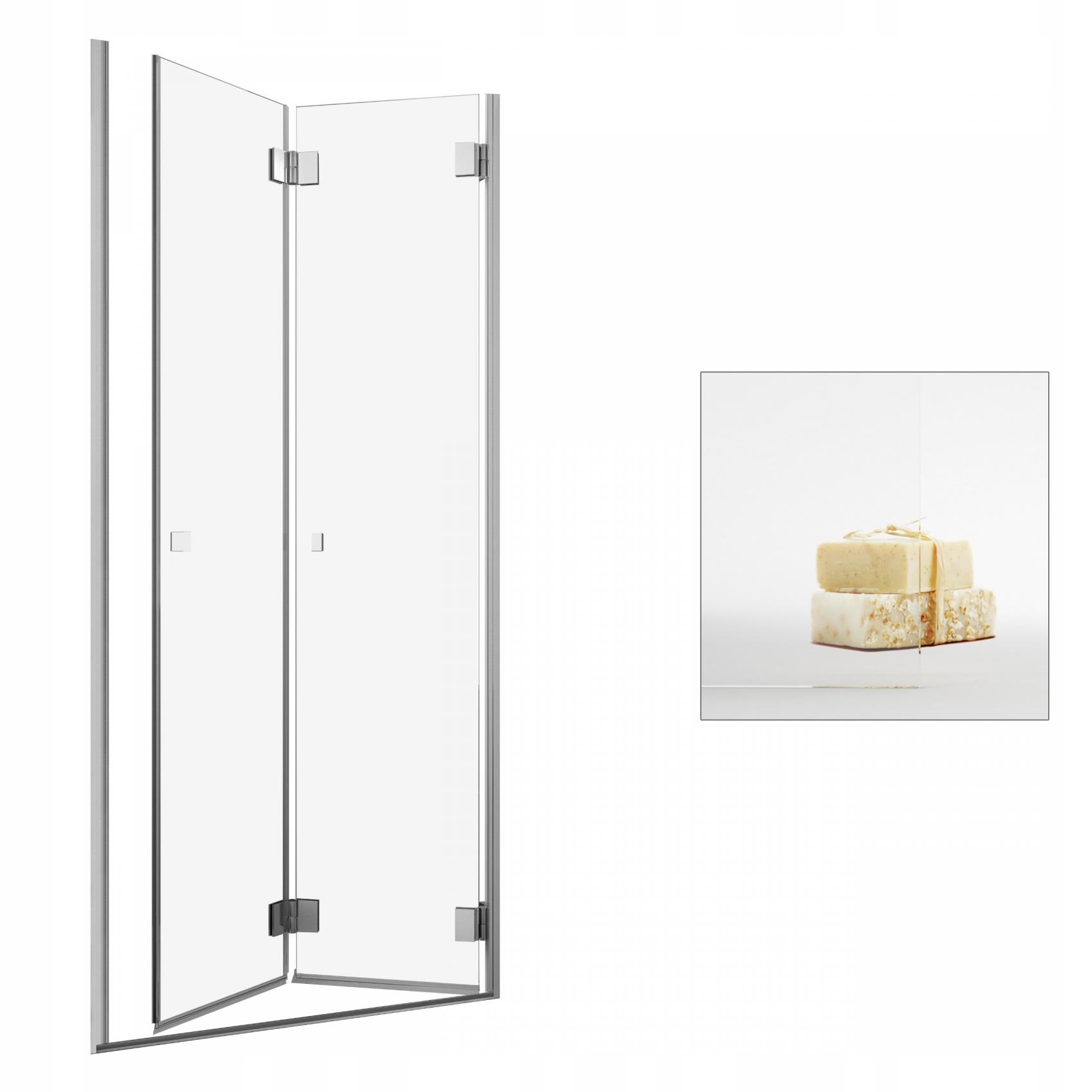 Sprchové dvere - RADAWAY Carena DWB 70 P UltraClear sprchové dvere