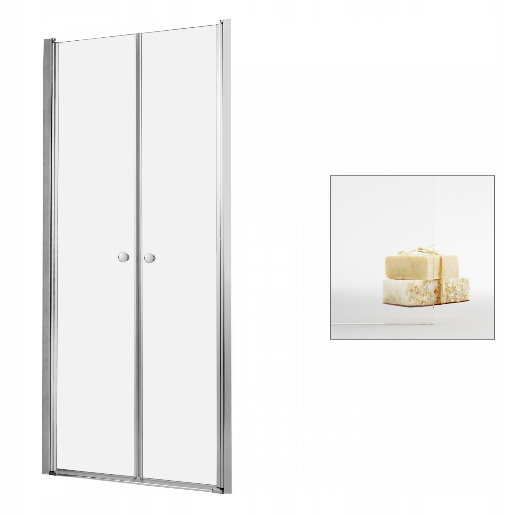 Sprchové dvere - Sprchové dvere RADAWAY Eos DWD 80 UltraClear