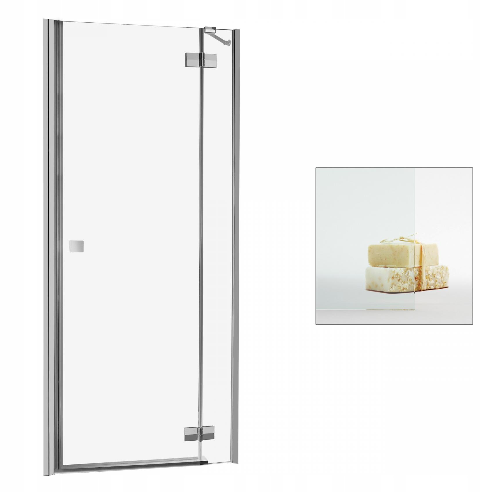 Sprchové dvere - RADAWAY Almatea DWJ 100 P sprchové dvere čisté