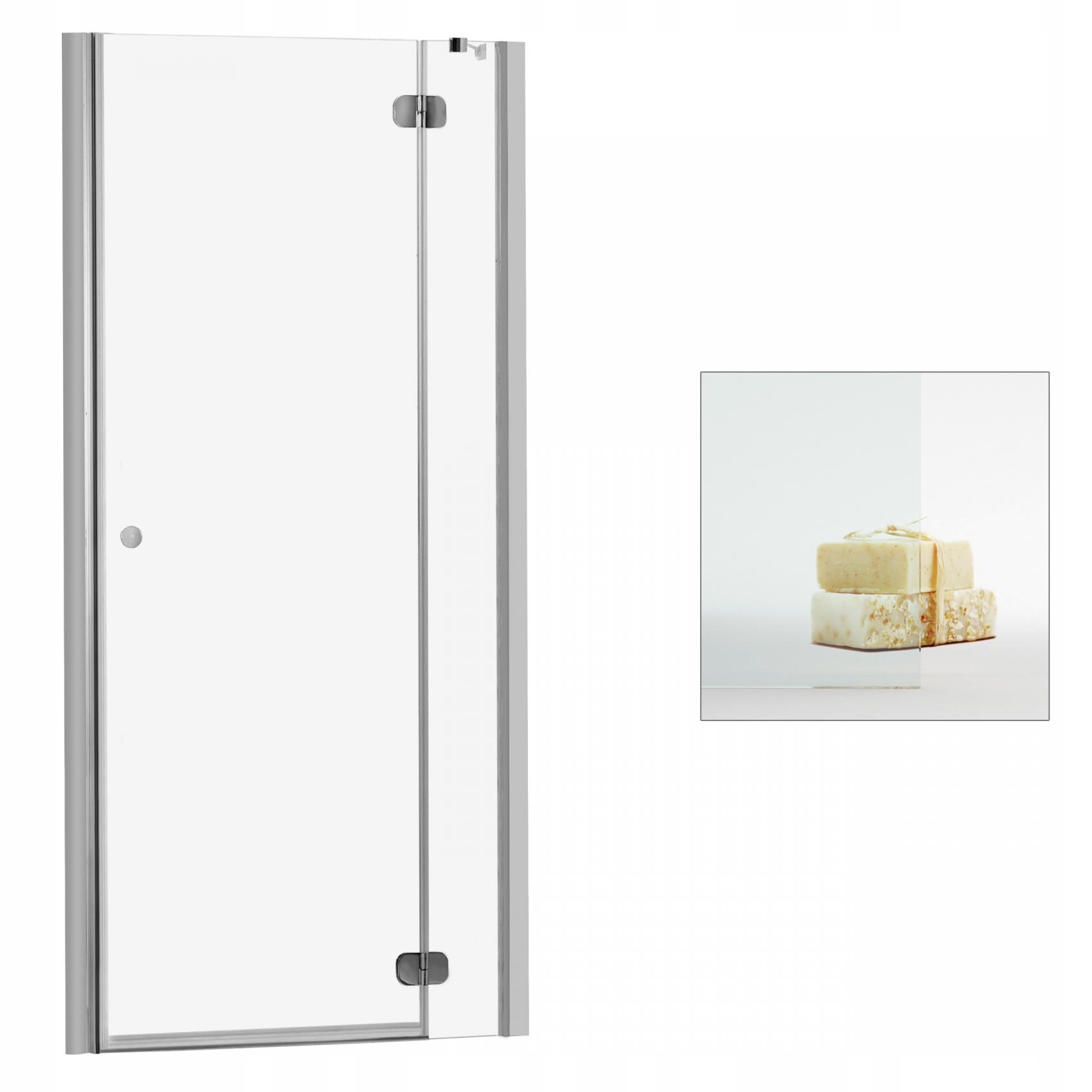 Sprchové dvere - RADAWAY Torrenta DWJ 80 P sprchové dvere čisté