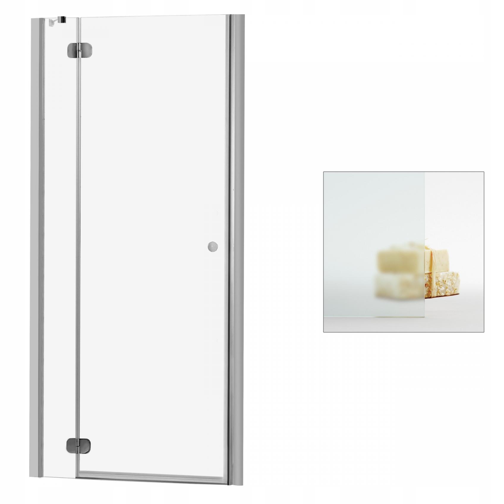 Sprchové dvere - RADAWAY Torrenta DWJ 80 L saténové sprchové dvere