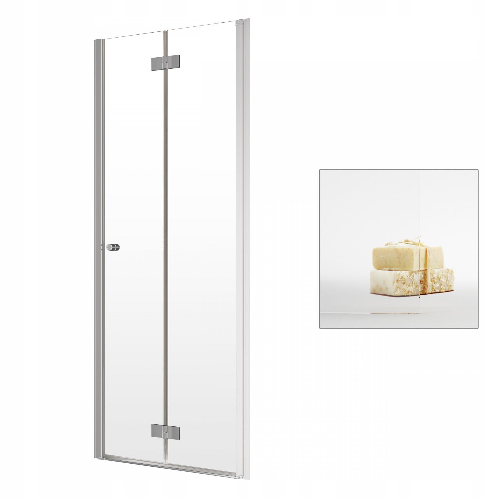 Sprchové dvere - Sprchové dvere RADAWAY Nes DWB 80 P UltraClear