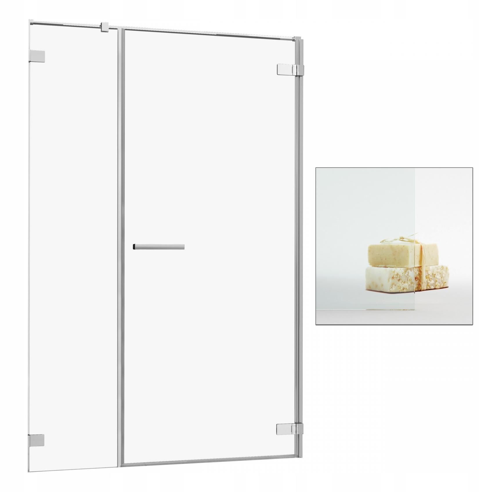 Sprchové dvere - RADAWAY Arta DWS 130 P sprchové dvere čisté