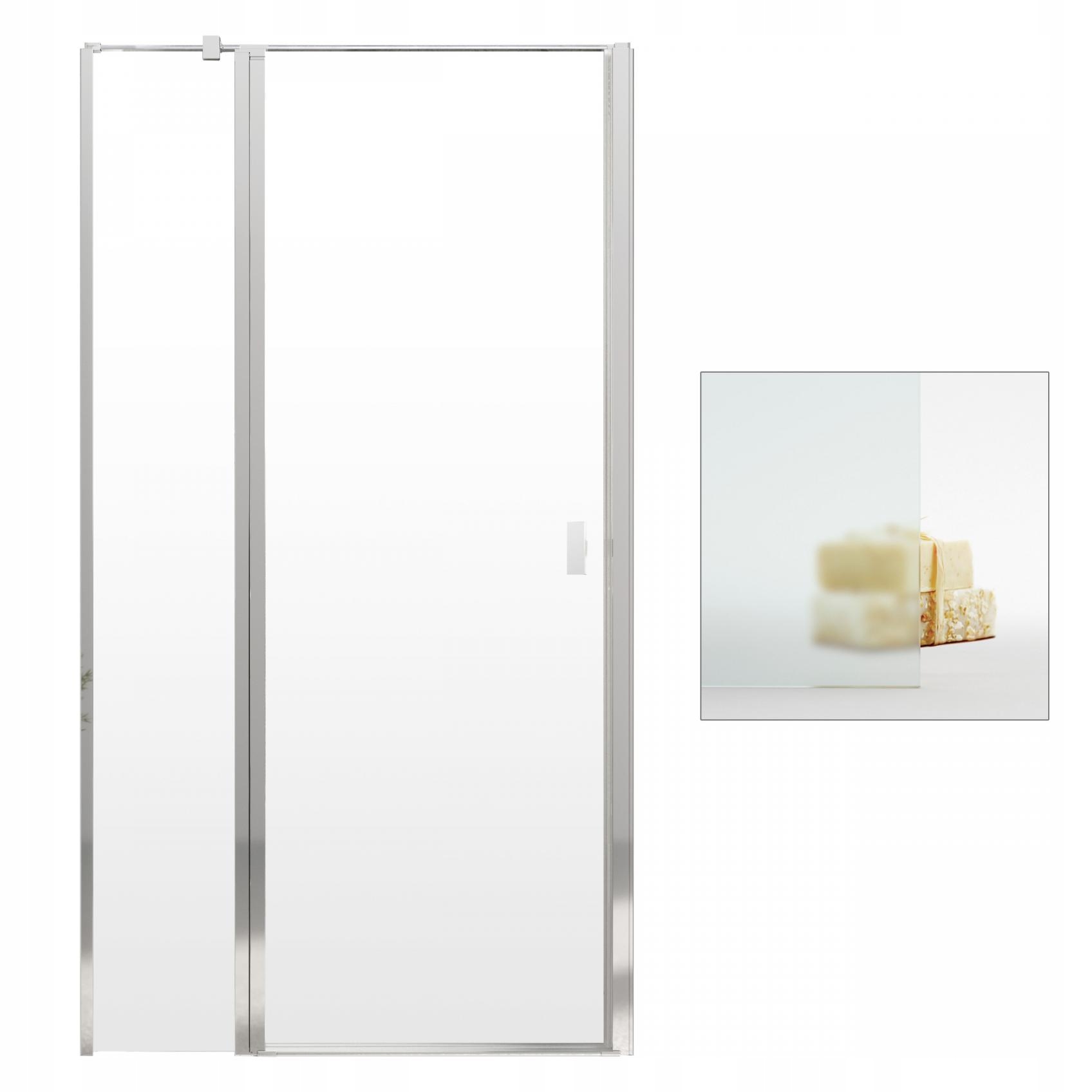 Sprchové dvere - Sprchové dvere saténové RADAWAY Nes DWJ II 110 L