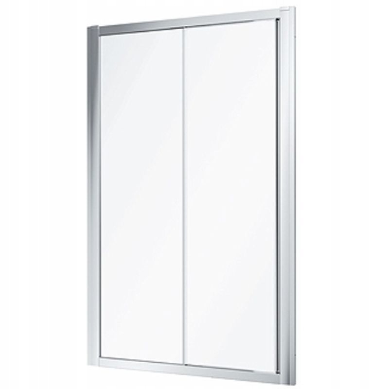 Sprchové dvere - SPRCHOVÉ DVERE 110 CM TRANSPARENTNÝ SKLENENÝ KRUH