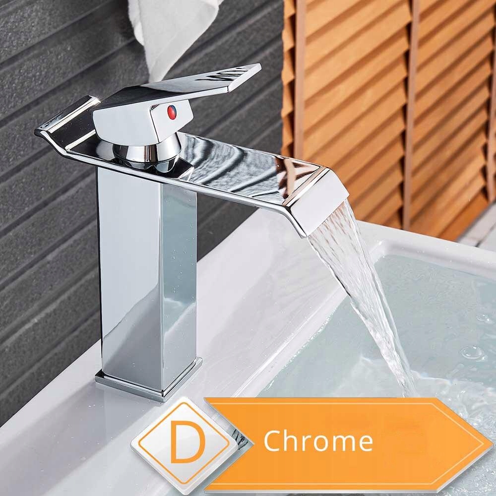 Vaňová batéria - [Chrome Ltq] Umývadlový kohútik s teplou a