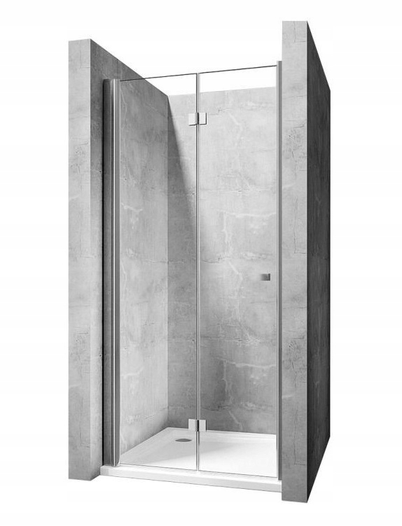Sprchové dvere - Skladacie sprchové dvere MY space silné 80 cm