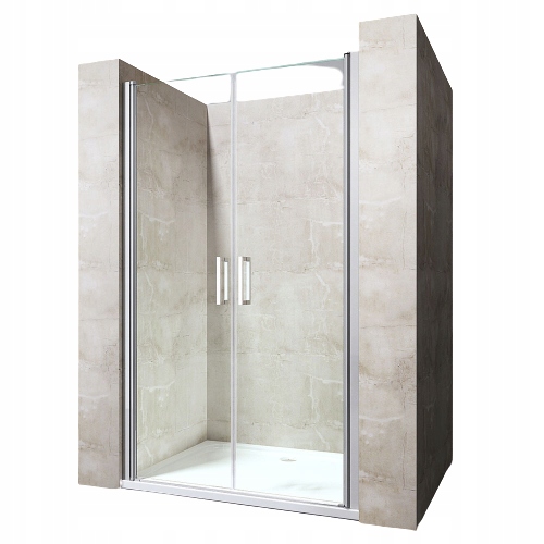 Sprchové dvere - Otočné sprchové dvere Liniger DX600-DUAL 100cm
