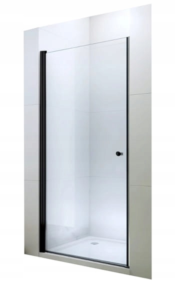Sprchové dvere - SPRCHOVÉ DVERE 100x195 sklo 8 mm ČIERNY PROFIL