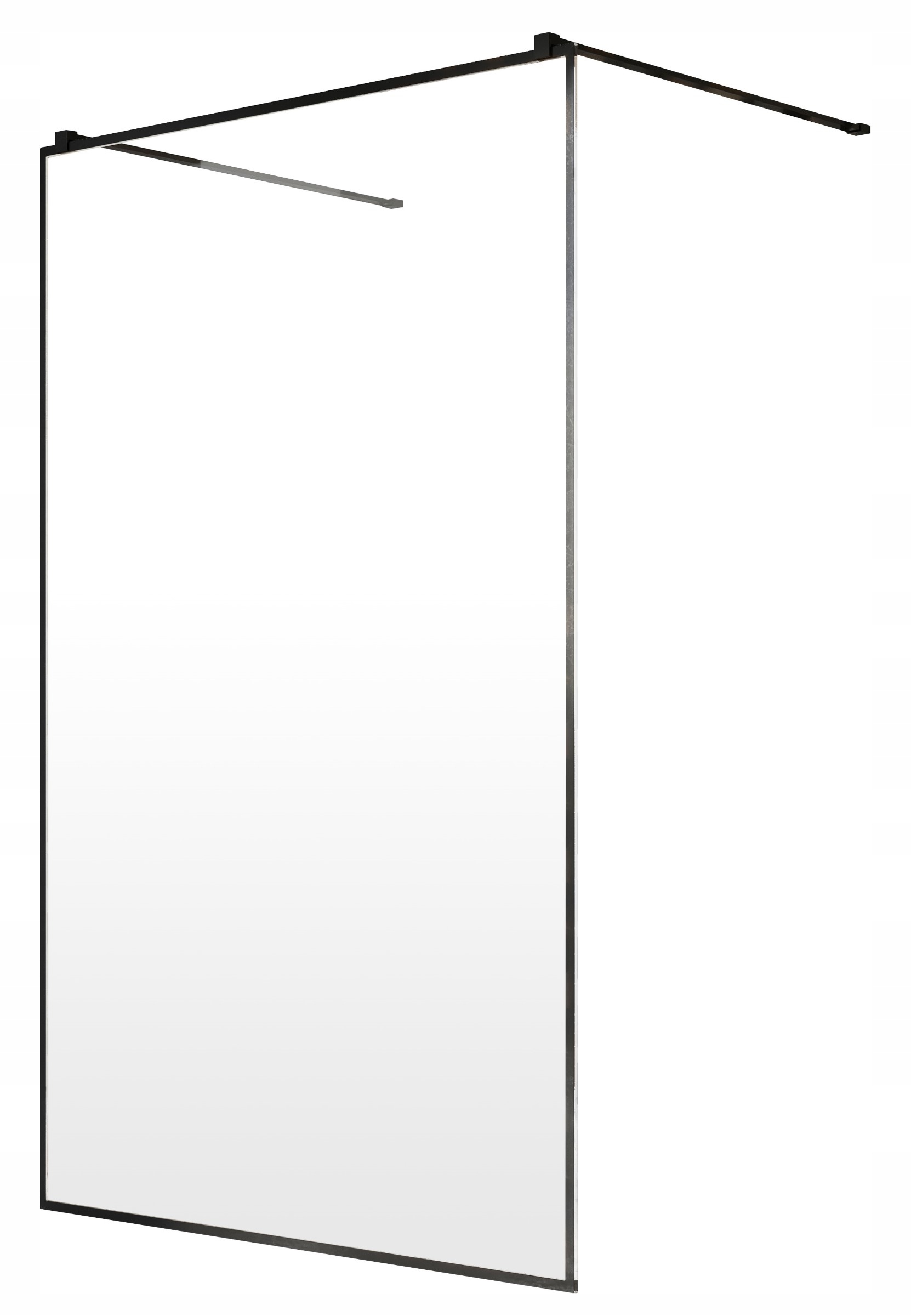 Sprchové dvere - Walk-In Modo X Black I Frame 130 RADAWAY