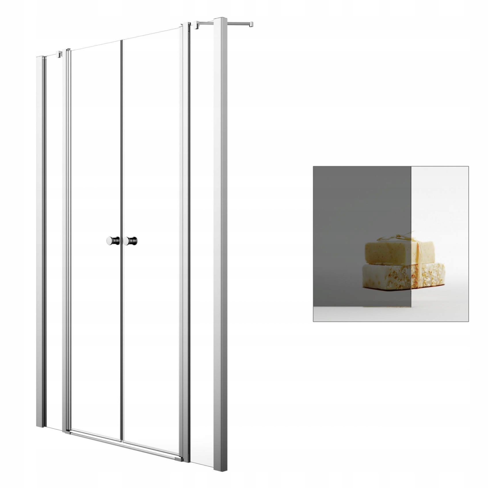 Sprchové dvere - Sprchové dvere Eos II DWD 150 grafit