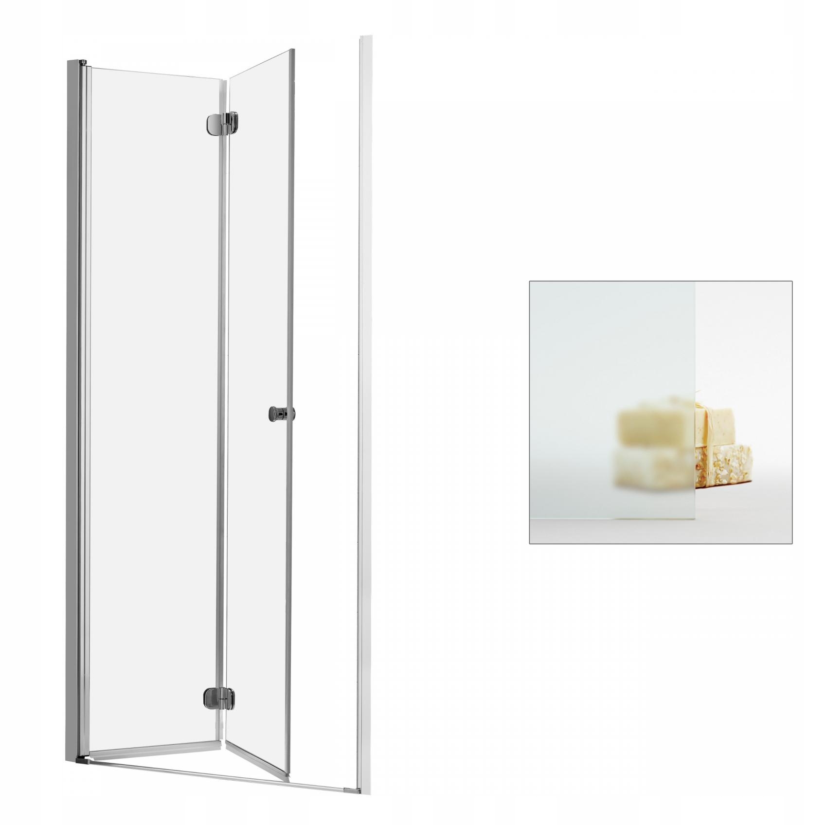 Sprchové dvere - RADAWAY Eos DWB 70 L saténové sprchové dvere