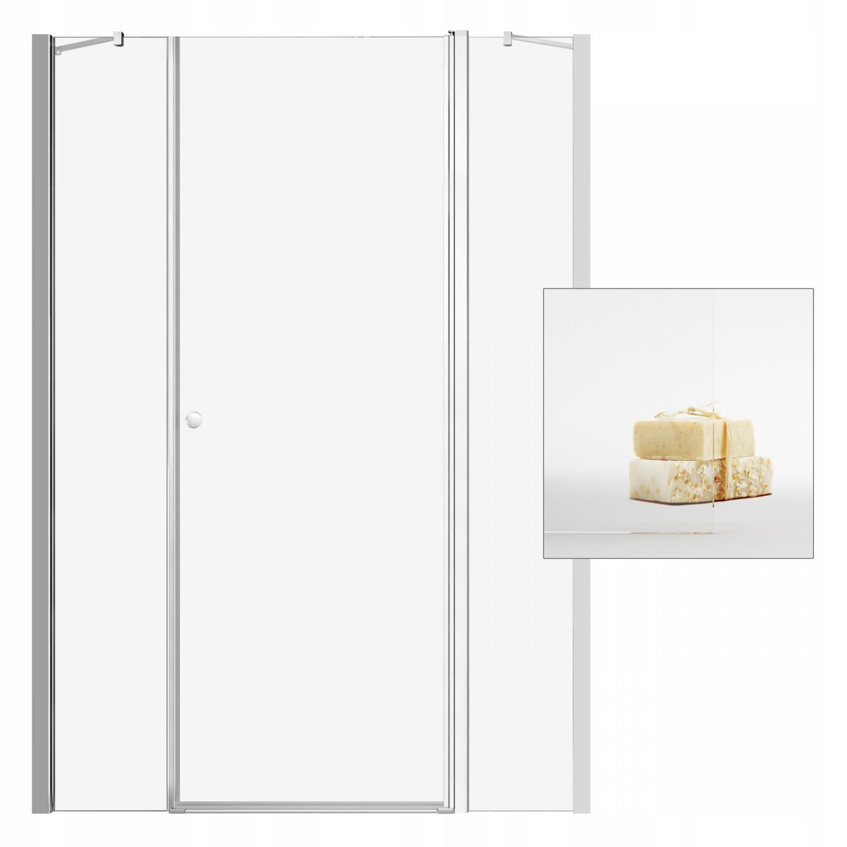 Sprchové dvere - Dvere RADAWAY Eos II DWJS 140 P UltraClear