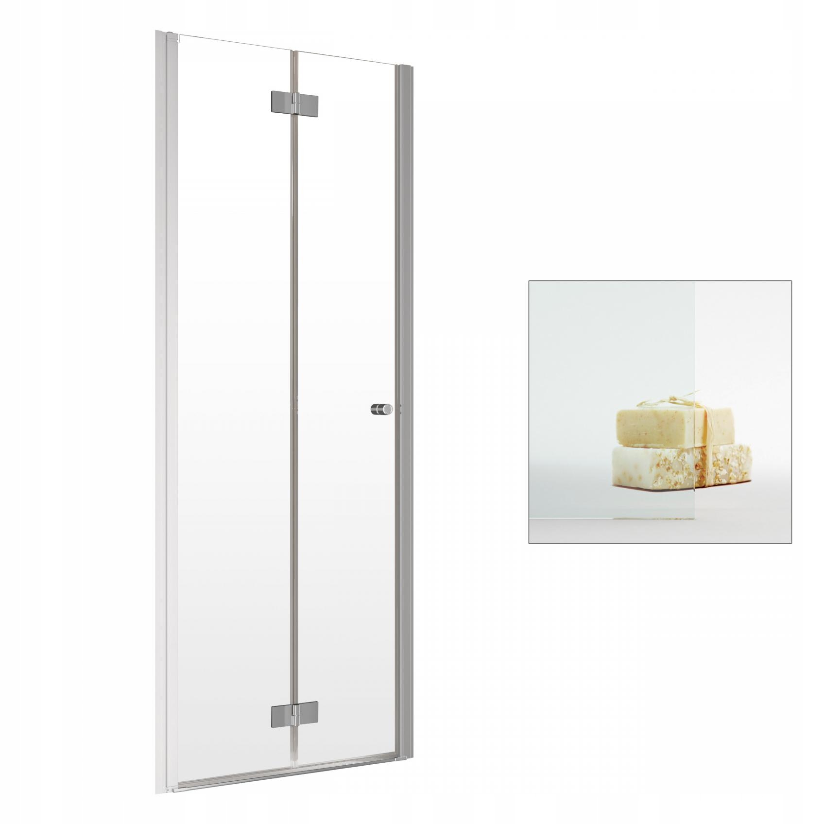 Sprchové dvere - Sprchové dvere RADAWAY Nes DWB 80 L transparentné