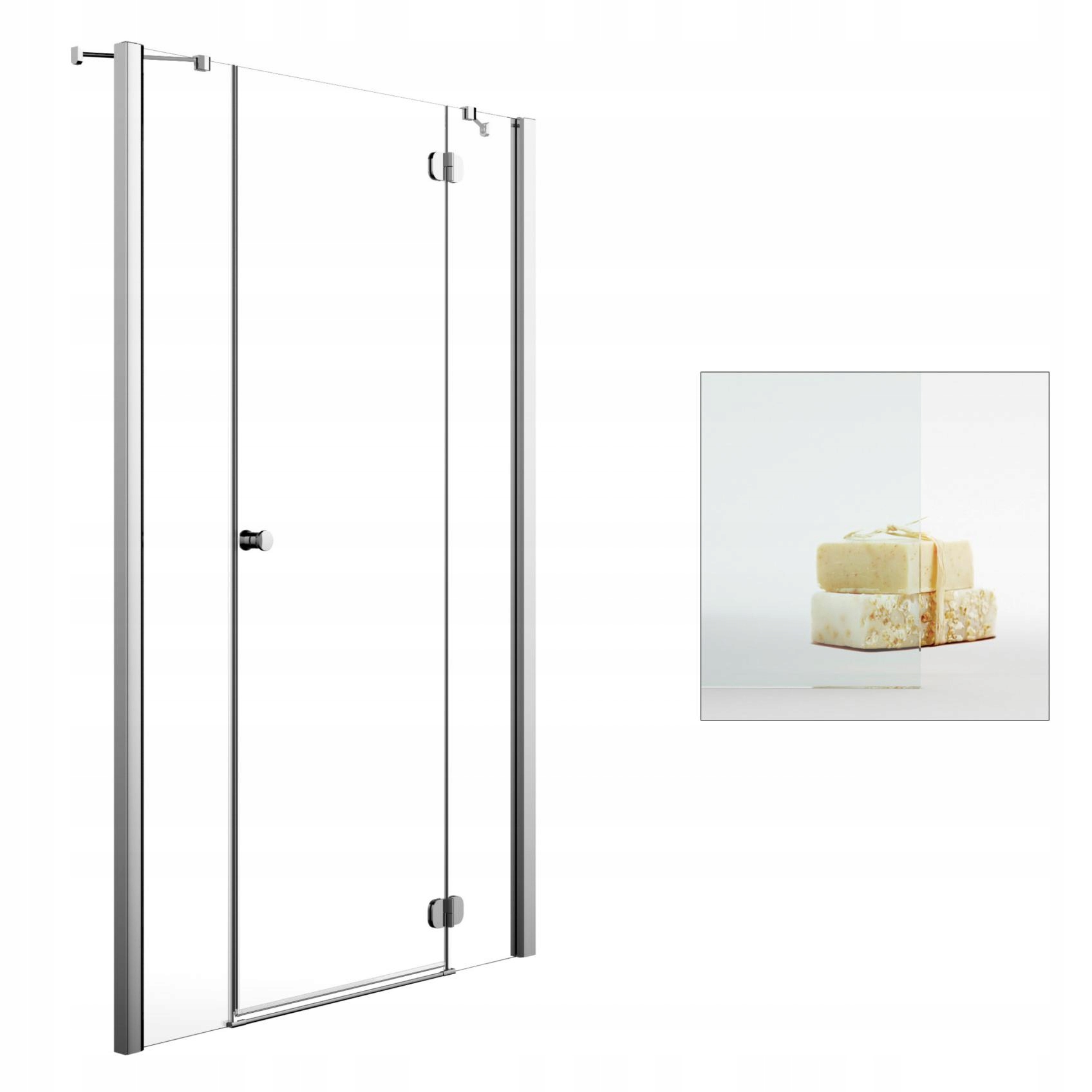 Sprchové dvere - RADAWAY Torrenta DWJS 140 P sprchové dvere čisté