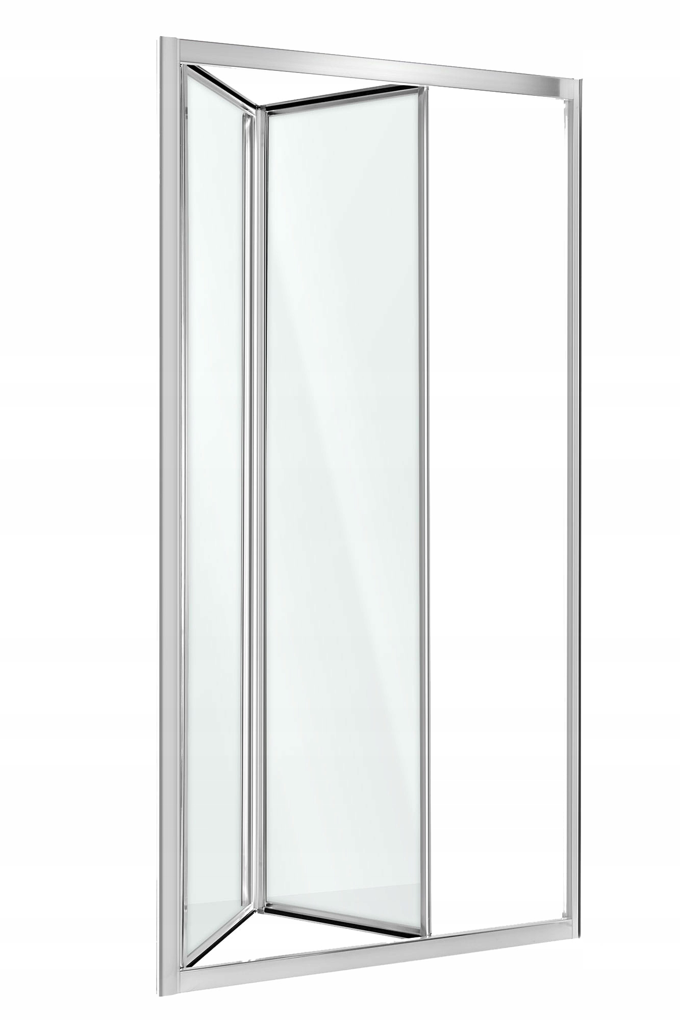 Sprchové dvere - SKLÁDACIE SPRCHOVÉ DVERE 90x195 RECESS 86-90 cm