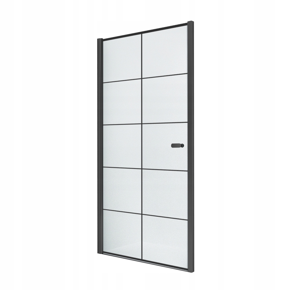 Sprchové dvere - NOVÉ sprchové dvere SOLEO BLACK, rošt 90x195 cm