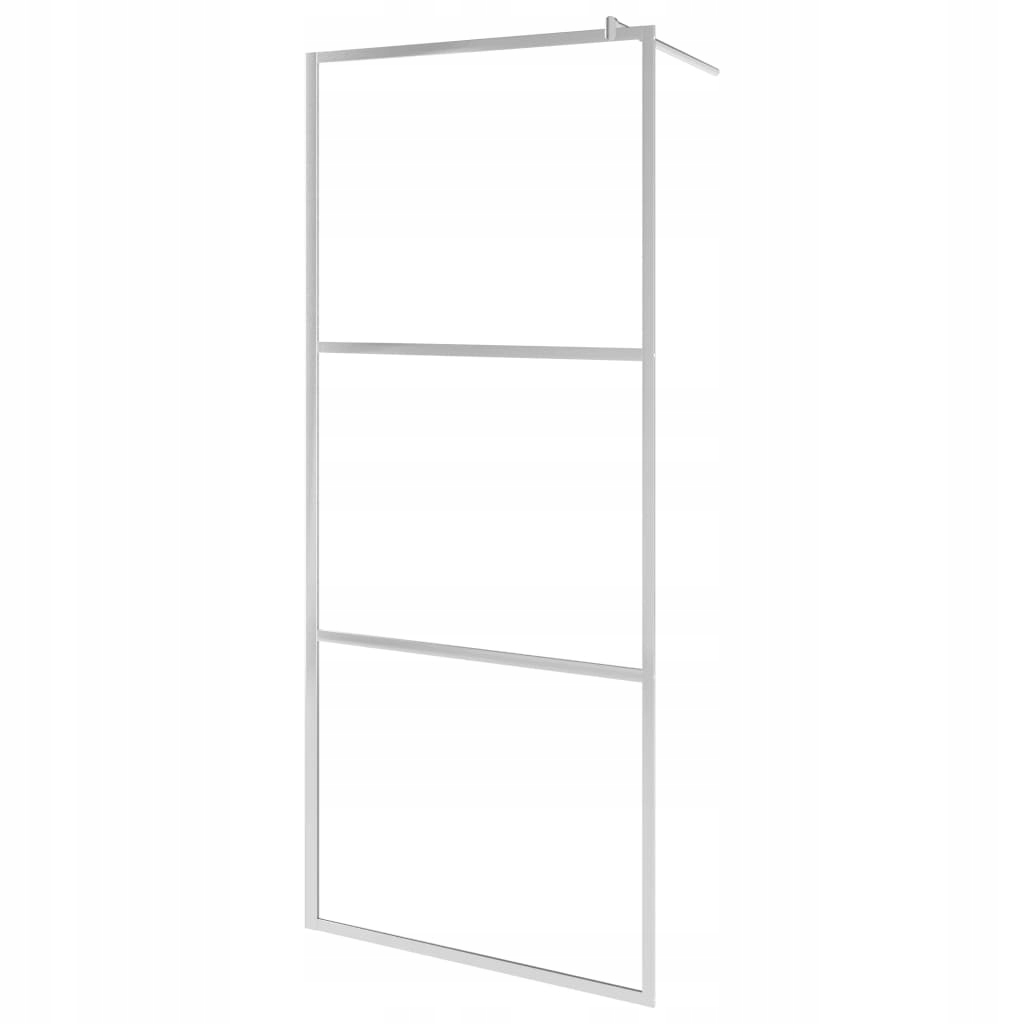 Sprchové dvere - Sprchová zástena, matné sklo ESG, 80 x 195 c