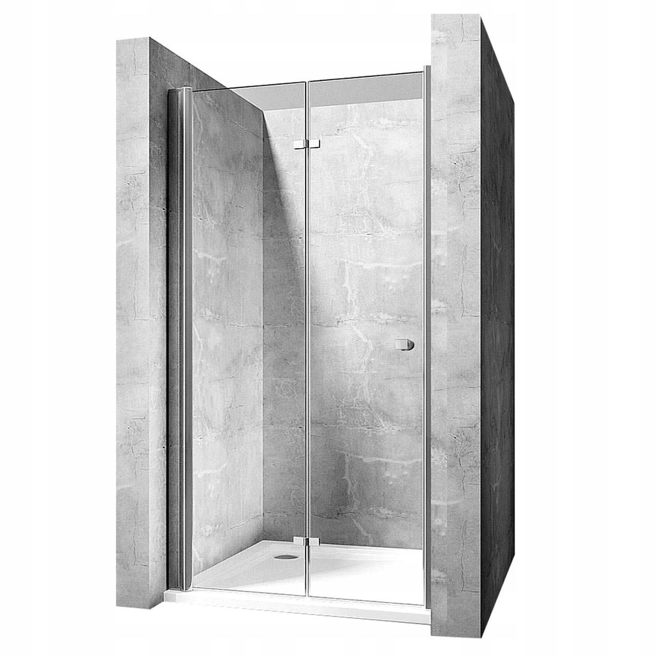 Sprchové dvere - NAJLEPŠIE skladacie sprchové dvere EASY CLEAN 90x190 EASY CLEAN