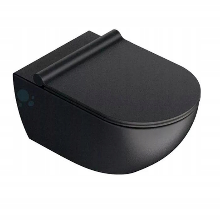 WC MISA - Catalano Sfera WC misa NewFlush 34x54 čierna mat