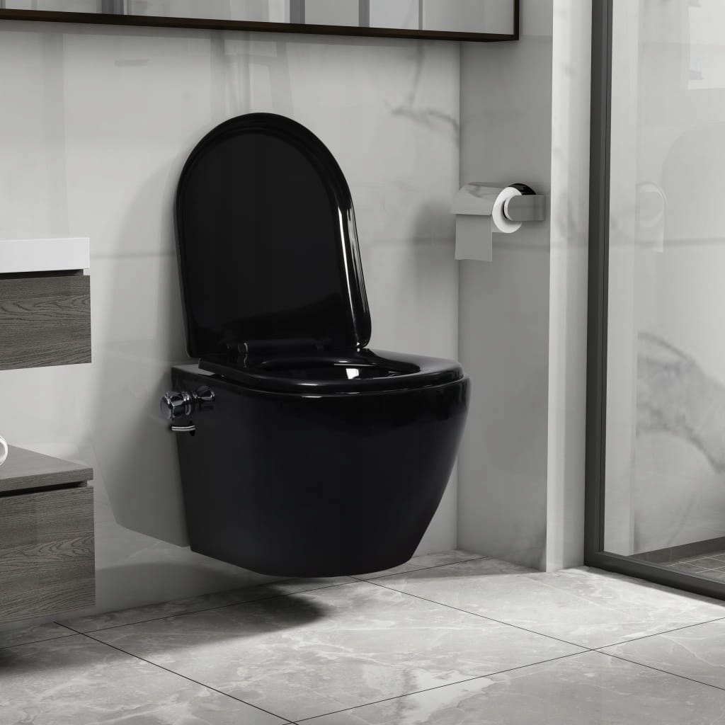 WC MISA - m8n Závesné WC namontované na stenu, funkcia bidetu