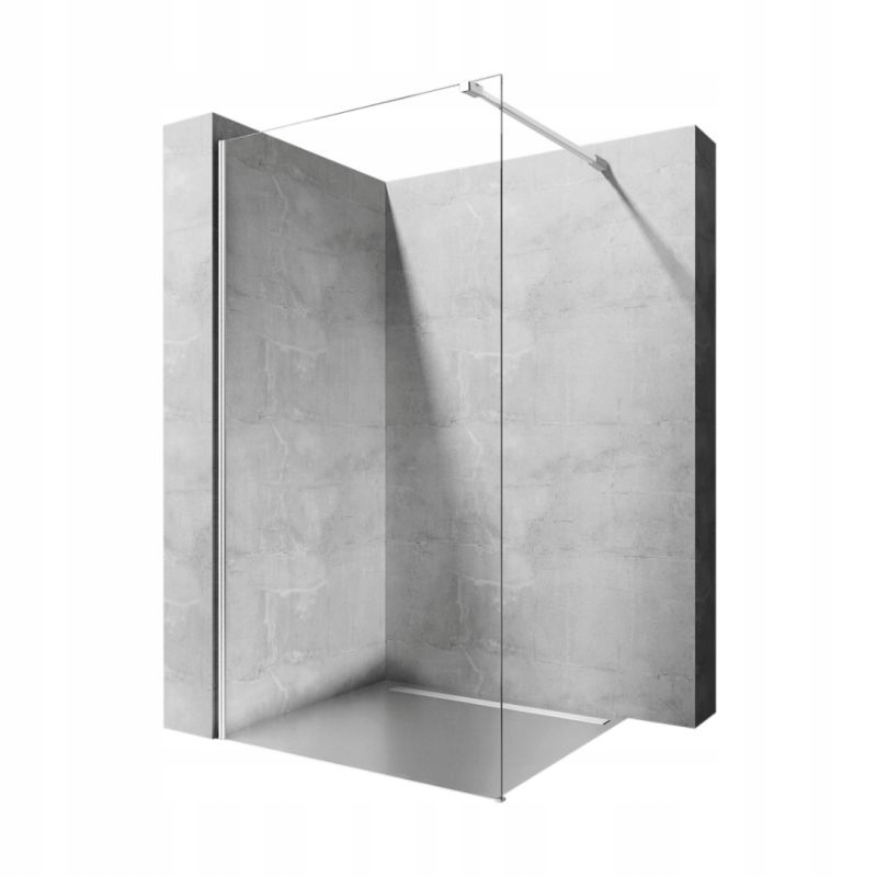 Sprchové dvere - SPRCHOVÁ STENA 70 CM FIXOVANÝ CHROME REA AERO