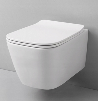 WC MISA - 16 MINI RIMLESS TOILET BOWL S ARTCERAM SEDADLOM