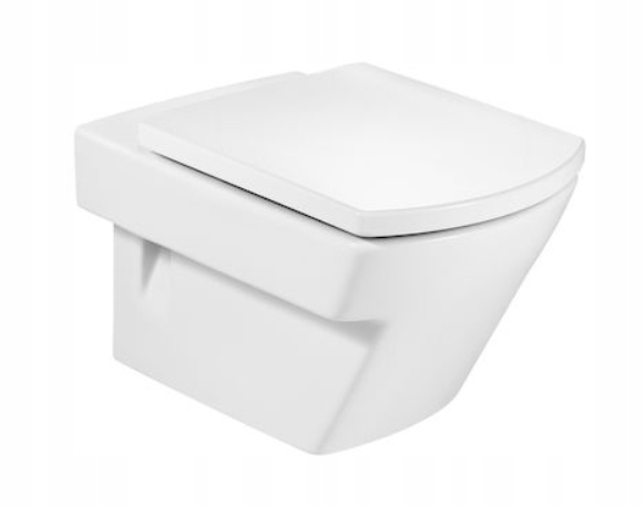 WC MISA - HALA ROCA ZÁVESNÁ MISA Z WC, 56x35,5 cm BIELA