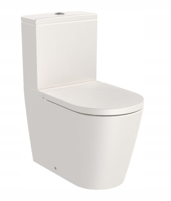 WC MISA - WC WC ROCA INSPIRA PRE KOMPAKTNÝ BEZ RIMLESS BIGE