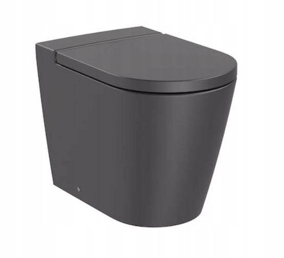 WC MISA - ROCA INSPIRA STOJAJÚCA WC MISKA 56x37 cm ONYX
