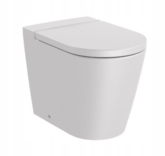 WC MISA - ROCA INSPIRA STOJAJÚCA WC MISKA 56x37 cm BÉŽOVÁ