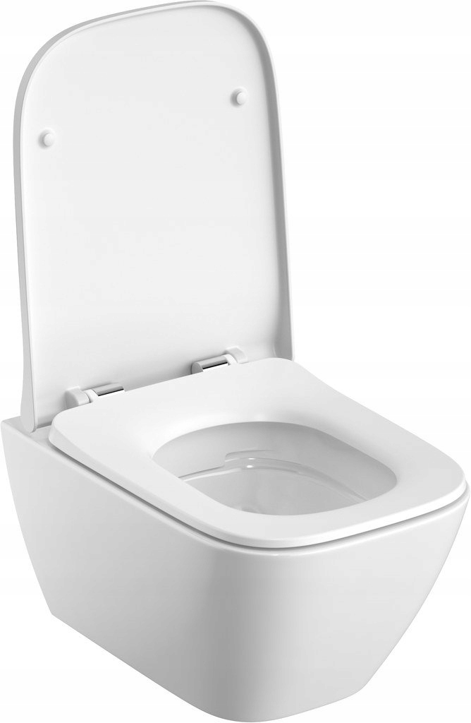 WC MISA - Závesná misa MODO PURE, krátka, Rimfree, REFLEX