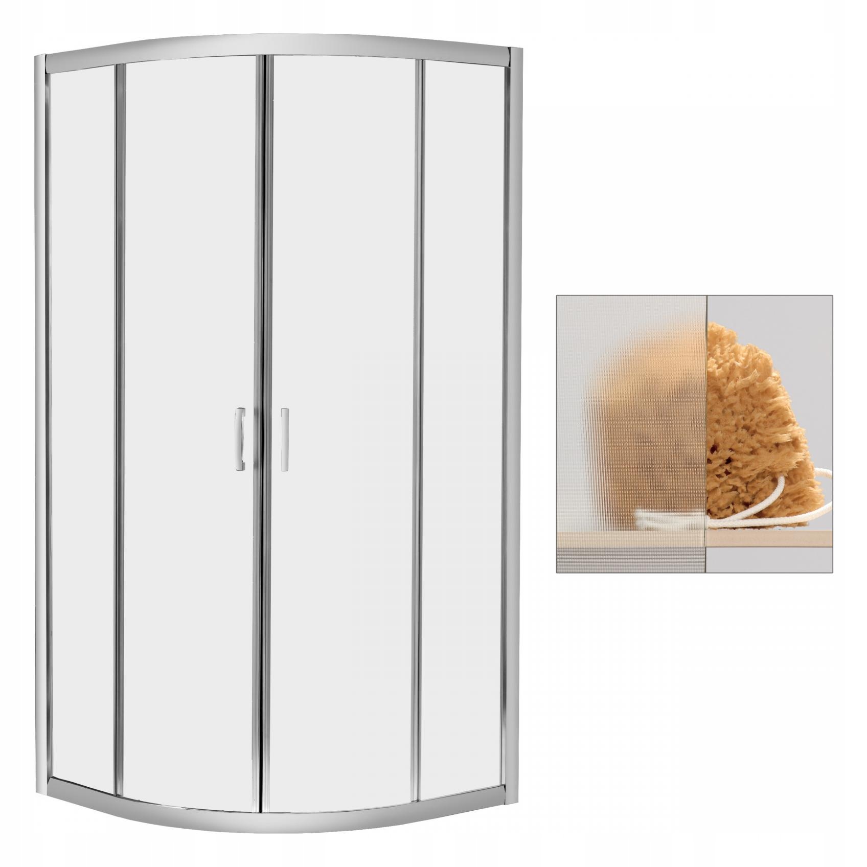 Sprchový kút - Tkanina RADAWAY Premium Plus A 1900 100 x 100