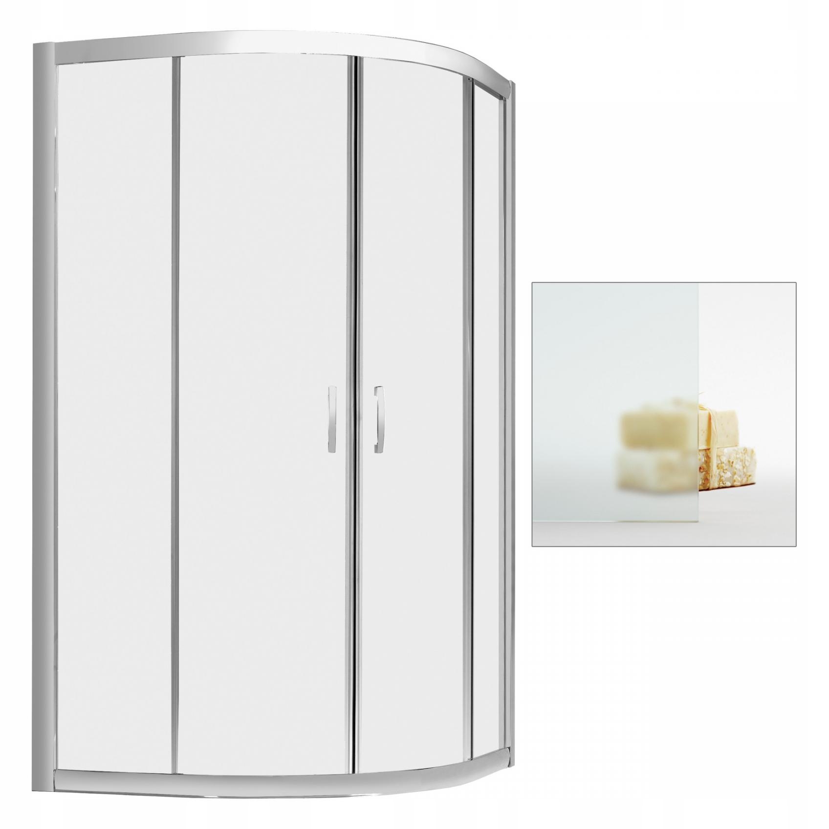 Sprchový kút - Kabína saténová RADAWAY Premium Plus A 1700 90x90