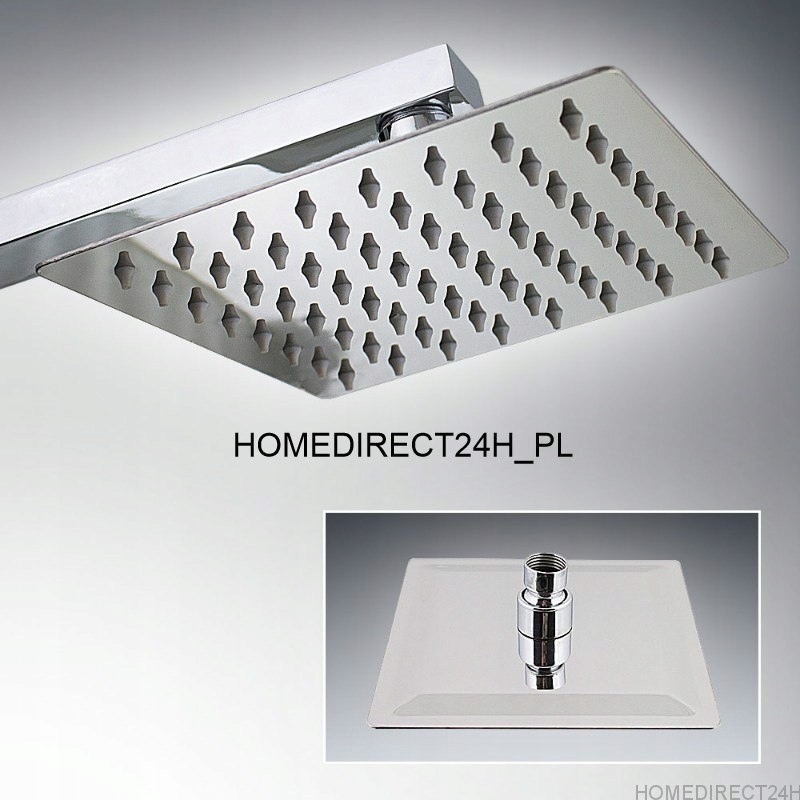 Sprchový kút - 15 cm štvorcová ultratenká sprchová hlavica