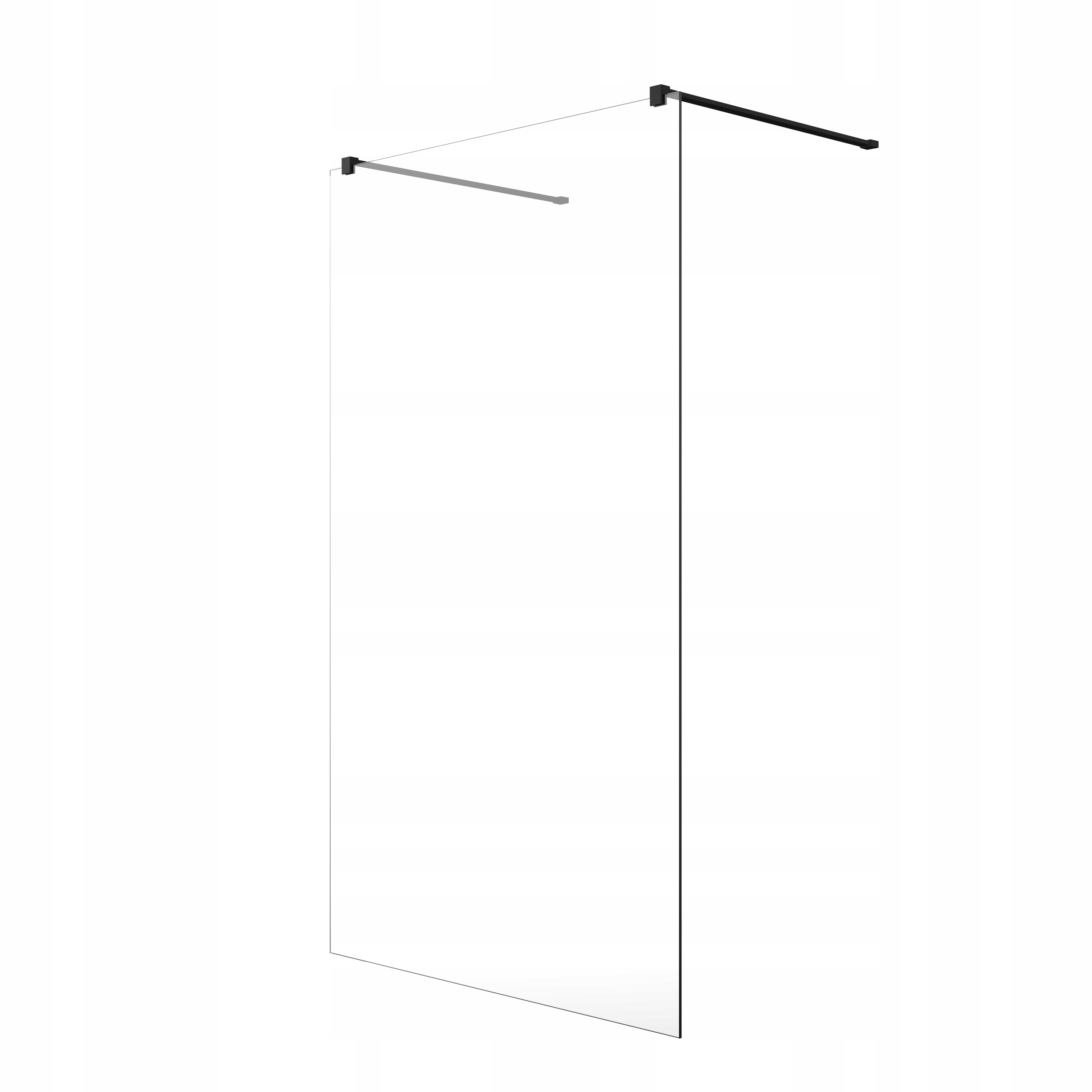 Sprchový kút - Walk-in Modo New Black I 140x200 RADAWAY