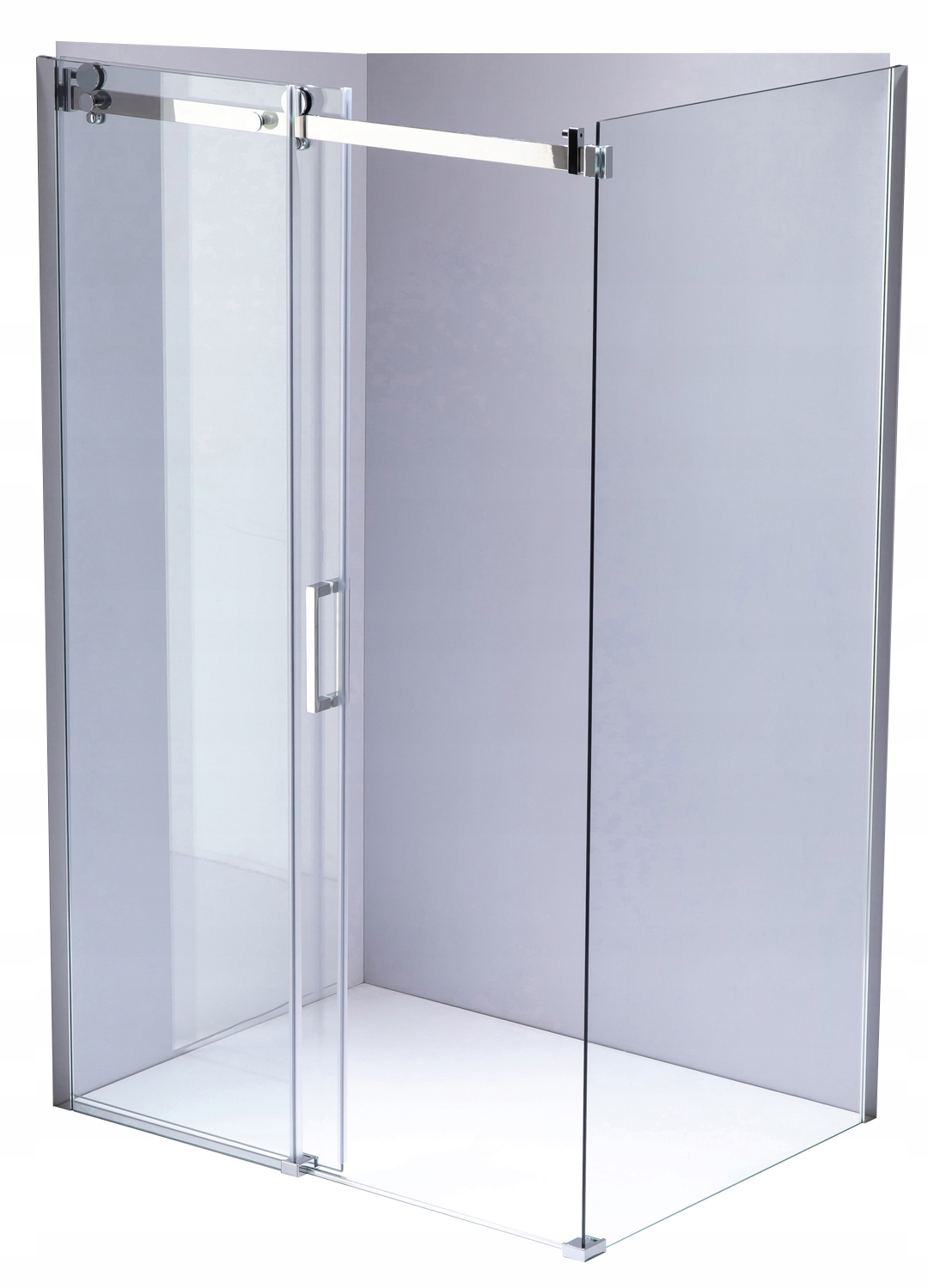 Sprchový kút - SPRCHOVÁ KABÍNA NOXÍNOVÁ STENA + DVERE 100x80 8mm