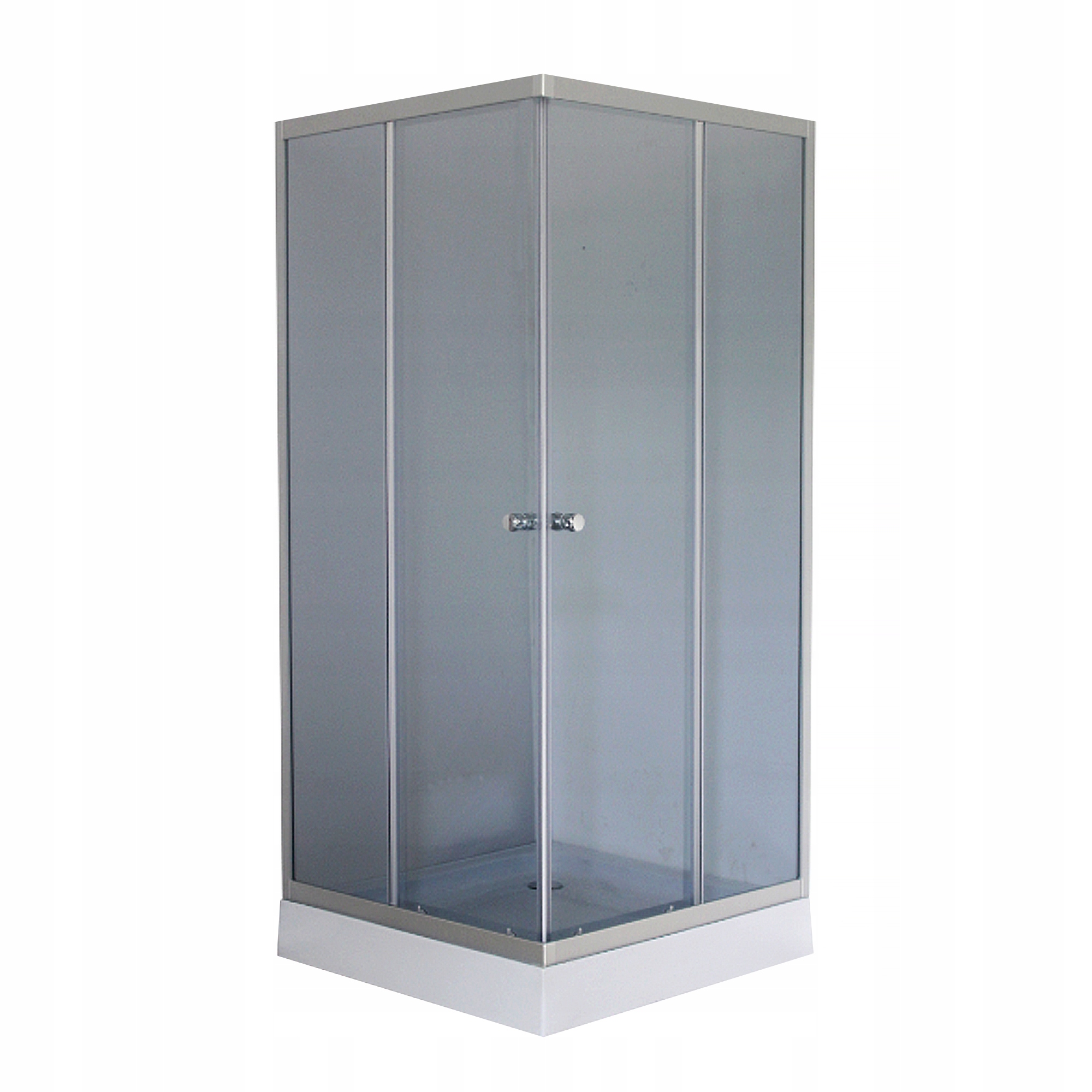 Sprchový kút - Sprchovací kút Durasan F-123 + sprchová vanička 80x80