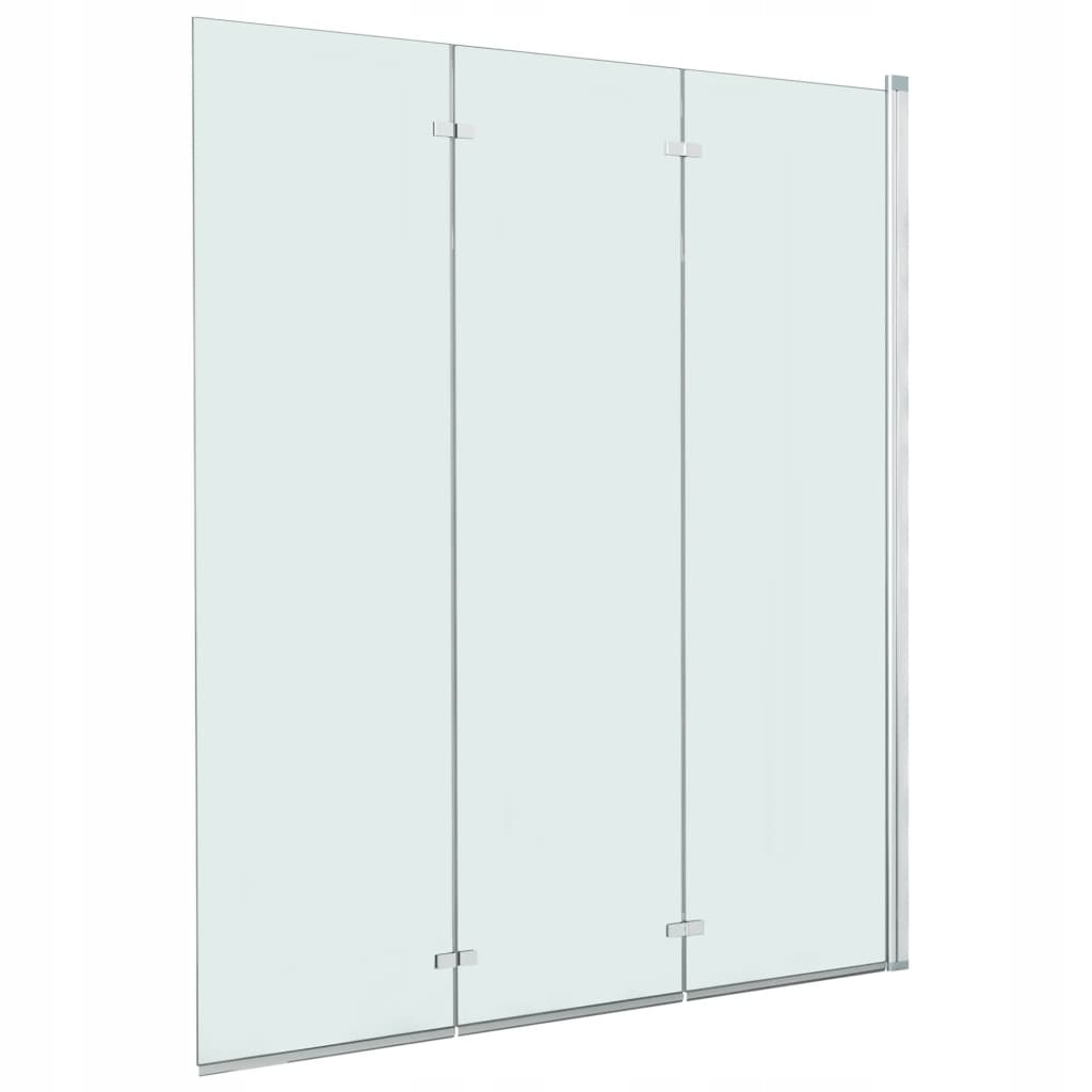 Sprchový kút - Skladacia sprchová kabína, 3 panely, ESG, 130 x