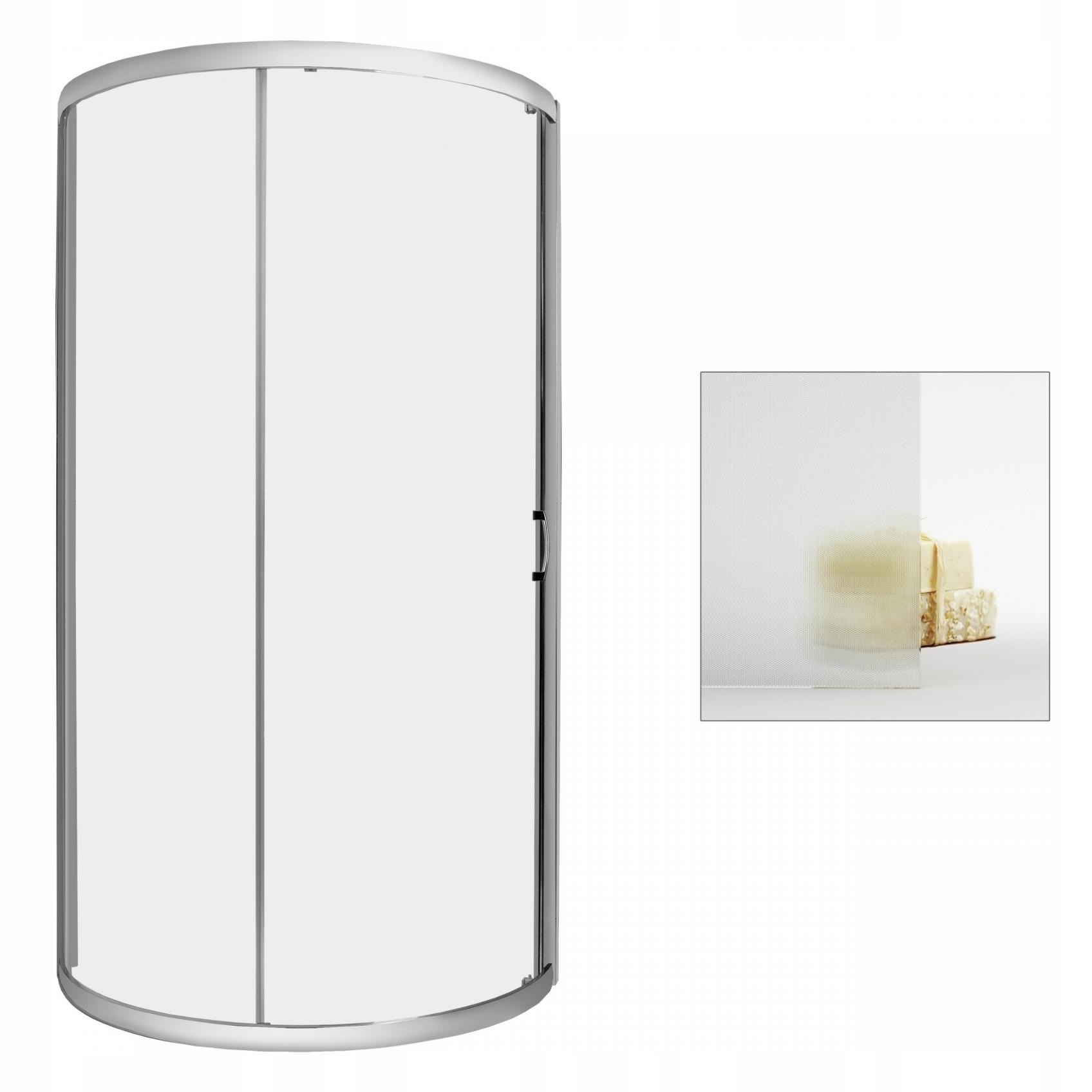 Sprchový kút - Sklenená tkanina RADAWAY Premium Plus B 90x90