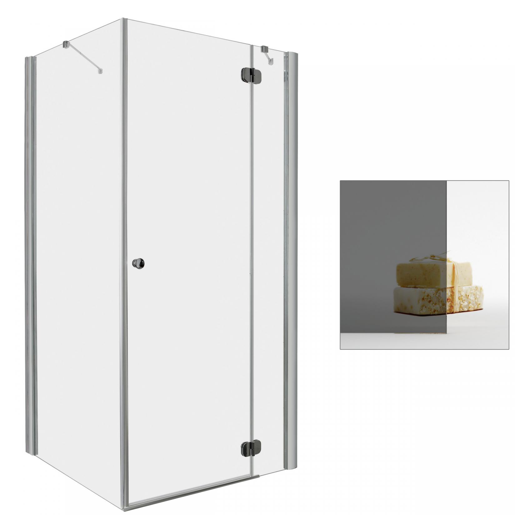 Sprchový kút - Kabína RADAWAY grafit Torrent KDJ 80x90 P