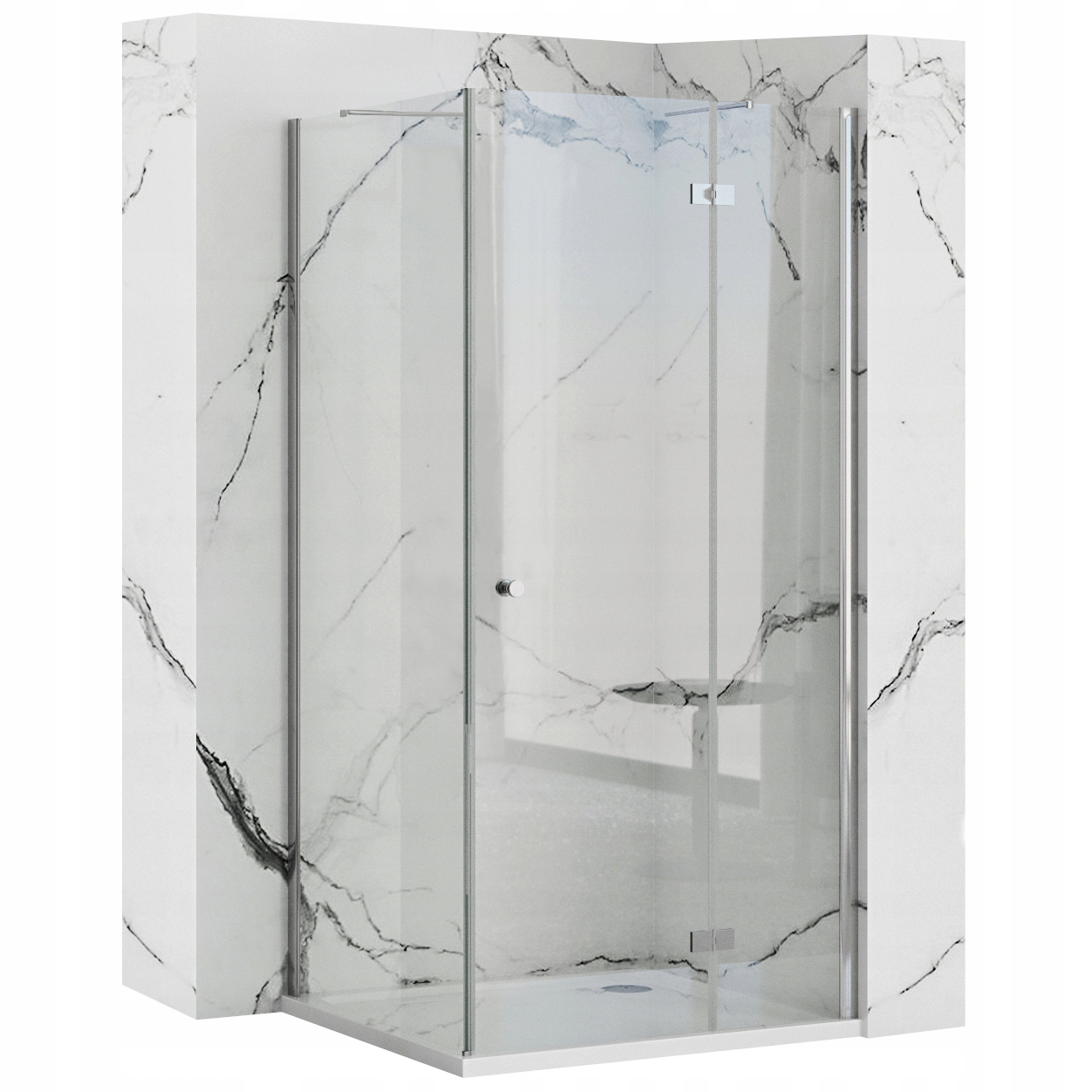 Sprchový kút - Sprchová kabína Easy Clean MADOX 90x120 - REA