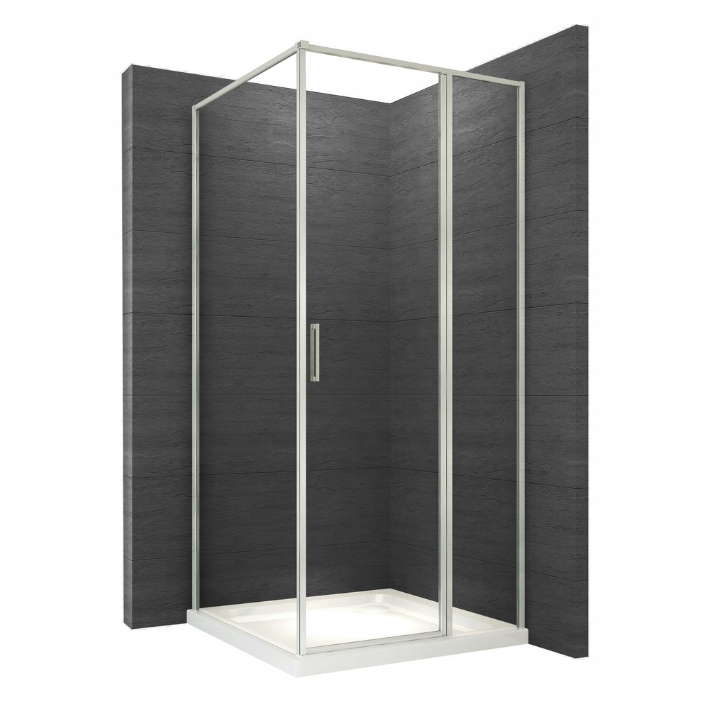 Sprchový kút - Tenký sprchovací kút 80 x 100 ATRIUM SQ VPRAVO