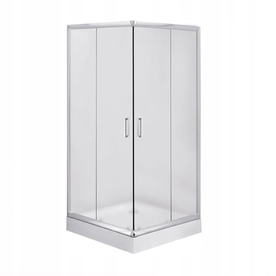 Sprchový kút - Štvorcová sprchová kabína, 90 cm, sklo FUNKIA Deante